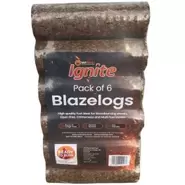 Blaze Logs 6 Pack offers at £8.99 in Squires Garden Centres