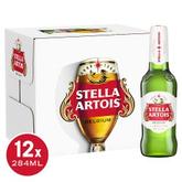 Stella Artois Belgium Premium Lager Beer 12 x 284ml offers at £13.99 in Bestway