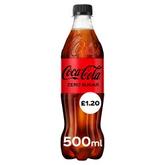 Coca-Cola Zero Sugar 500ml PM £1.20 offers at £1.2 in Bestway