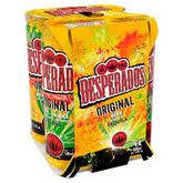 Desperados Tequila Lager Beer Can 4x500ml offers at £8.89 in Bestway