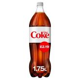 Diet Coke 1.75L PMP £2.19 offers at £2.19 in Bestway