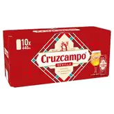 Cruzcampo Sevilla Lager Beer Can 10x440ml offers at £12 in Bestway