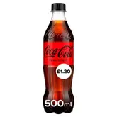 Coca-Cola Zero Sugar 12 x 500ml PM £1.20 offers at £1.2 in Bestway