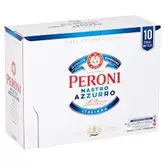 Peroni Nastro Azzurro Beer Lager Bottles 10x330ml offers at £13.69 in Bestway