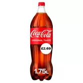 Coca-Cola Original Taste 1.75L PM £2.69 offers at £2.69 in Bestway