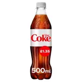 Diet Coke 500ml PM £1.35 offers at £1.35 in Bestway