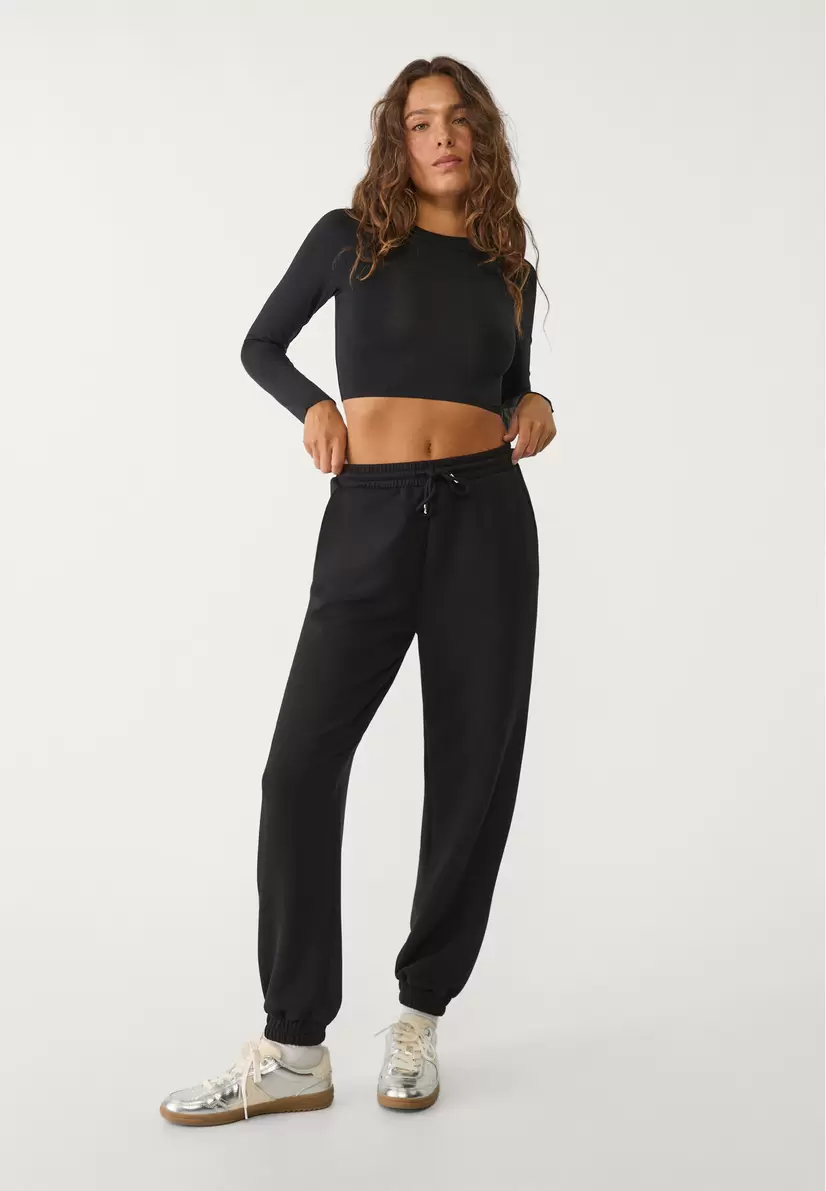 Soft-touch joggers offers at £25.99 in Stradivarius