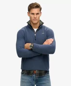 Polar Fleece Half Zip offers at £34.99 in Superdry