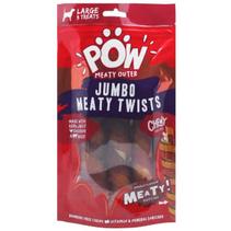 POW Jumbo Twists with Meaty Outer Layer offers at £2.5 in B&M Stores