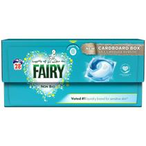 Fairy ECOCLIC® Non Bio Washing Liquid Pods - 28pk offers at £6.49 in B&M Stores
