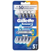 Gillette Sensor 3 Comfort Razors 5pk offers at £4.19 in B&M Stores