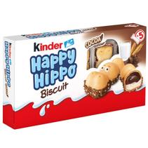 Kinder Happy Hippo Biscuits - Cocoa Cream offers at £1.45 in B&M Stores