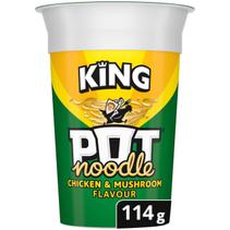 King Pot Noodle Chicken & Mushroom 114g offers at £1.2 in B&M Stores