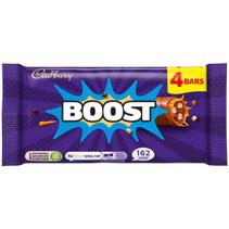 Cadbury Boost 4pk 160g offers at £1.45 in B&M Stores