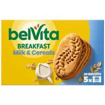 Belvita Breakfast Milk & Cereals 5pk offers at £1.25 in B&M Stores