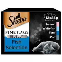 Sheba Fish Collection 12 x 85g offers at £5.49 in B&M Stores