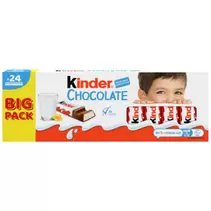 Kinder Chocolate Bars 24pk offers at £2.99 in B&M Stores