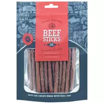 Doggie Delights Dog Treats 190g - Beef Strips offers at £2 in B&M Stores