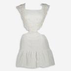White Pure Linen Floral Mini Dress offers at £299.99 in TK Maxx
