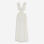 White Linen Lace Midi Dress offers at £399.99 in TK Maxx