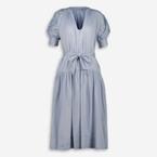 Blue Embroidered Sleeve Midi Dress offers at £99.99 in TK Maxx