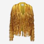 Gold Metallic Tassel Fringed Jacket offers at £179.99 in TK Maxx