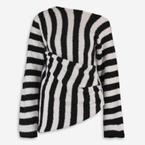 Black &amp; White Striped Jumper offers at £399.99 in TK Maxx
