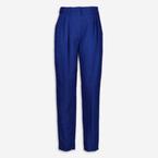 Blue High Waist Glittery Pinstripe Trousers offers at £199.99 in TK Maxx