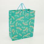 Green Dragonfly Print Gift Bag  31x26cm offers at £1.99 in TK Maxx