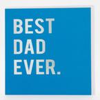 Blue Best Dad Ever Card offers at £1.99 in TK Maxx