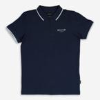 Navy Zip Neck Polo Shirt offers at £9.99 in TK Maxx