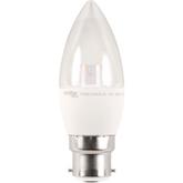 LED Clear Candle Lamp 5W BC (B22d) 400lm offers at £1.2 in Toolstation