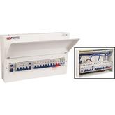Protek 18th Edition Dual RCD MCB Surge Protected Consumer Unit 11 Way offers at £84.99 in Toolstation