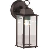 Zink Bevelled IP23 Glass Lantern Black offers at £18.08 in Toolstation