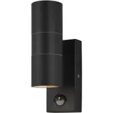 Zink Leto Up & Down Wall Light IP44 With PIR offers at £24.24 in Toolstation