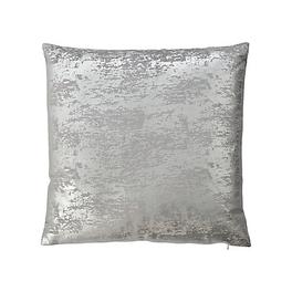 Metallic Print Silver Indoor Cushion (L)45cm x (W)45cm offers at £12 in TradePoint