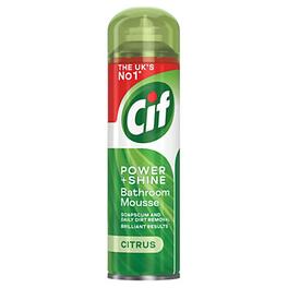 Cif Power & Shine Citrus Burst Mousse Bathroom Cleaner, 500ml offers at £2 in TradePoint