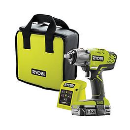 Ryobi ONE+ 18V Li-ion Brushed Cordless Impact wrench (1 x 2Ah) - R18IW3-120S offers at £142 in TradePoint