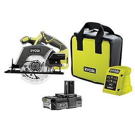 Ryobi ONE+ 18V 1 x 2 Li-ion 150mm Cordless Circular saw R18CSP-120S offers at £112 in TradePoint