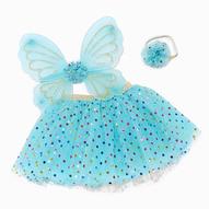 Claire's Club Turquoise Metaliic Rainbow Dot Dress Up Set - 3 Pack offers at £15 in Claire's