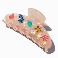 Sea Life Pearlized Coral Hair Claw offers at £5 in Claire's