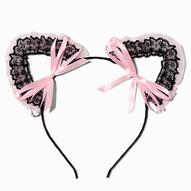 Black Lace Cat Ears Headband offers at £3.2 in Claire's