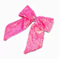 Pink Sequin Hair Bow Clip offers at £3 in Claire's