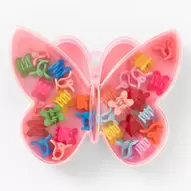 Claire's Club Rainbow Butterfly Mini Hair Claws - 20 Pack offers at £5 in Claire's