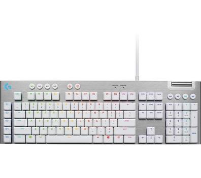 LOGITECH G815 Mechanical Gaming Keyboard - White offers at £69.99 in Currys