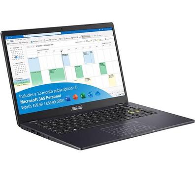 ASUS E410MA 14" Laptop - Intel® Celeron®, 128 GB eMMC, Blue offers at £169 in Currys