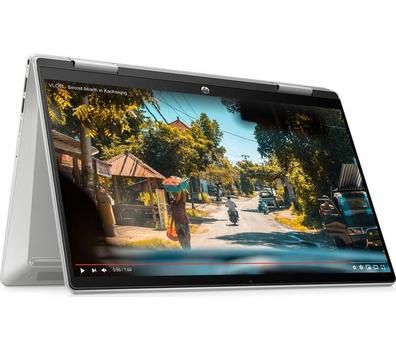 HP Pavilion x360 14-ek1511sa 14" 2 in 1 Laptop - Intel® Core™ i3, 256 GB SSD, Silver offers at £499 in Currys