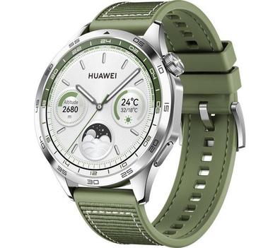 HUAWEI Watch GT 4 - Green, 46 mm offers at £229 in Currys