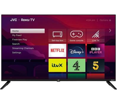 JVC LT-43CR330 Roku TV 43" Smart Full HD HDR LED TV offers at £199 in Currys