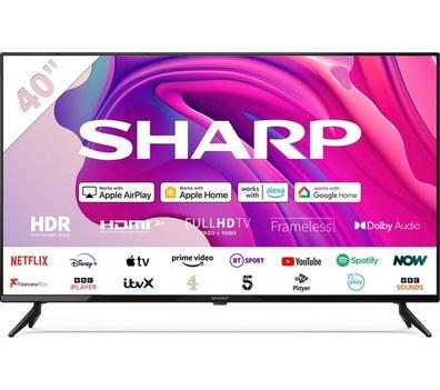 SHARP 2T-C40FD7KF1FB 40" Smart Full HD HDR LED TV offers at £199.99 in Currys